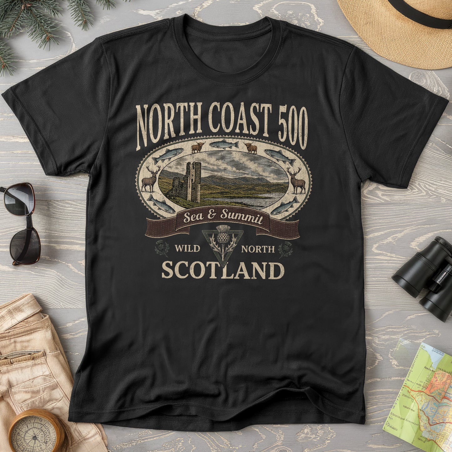North Coast 500 Heritage T-Shirt