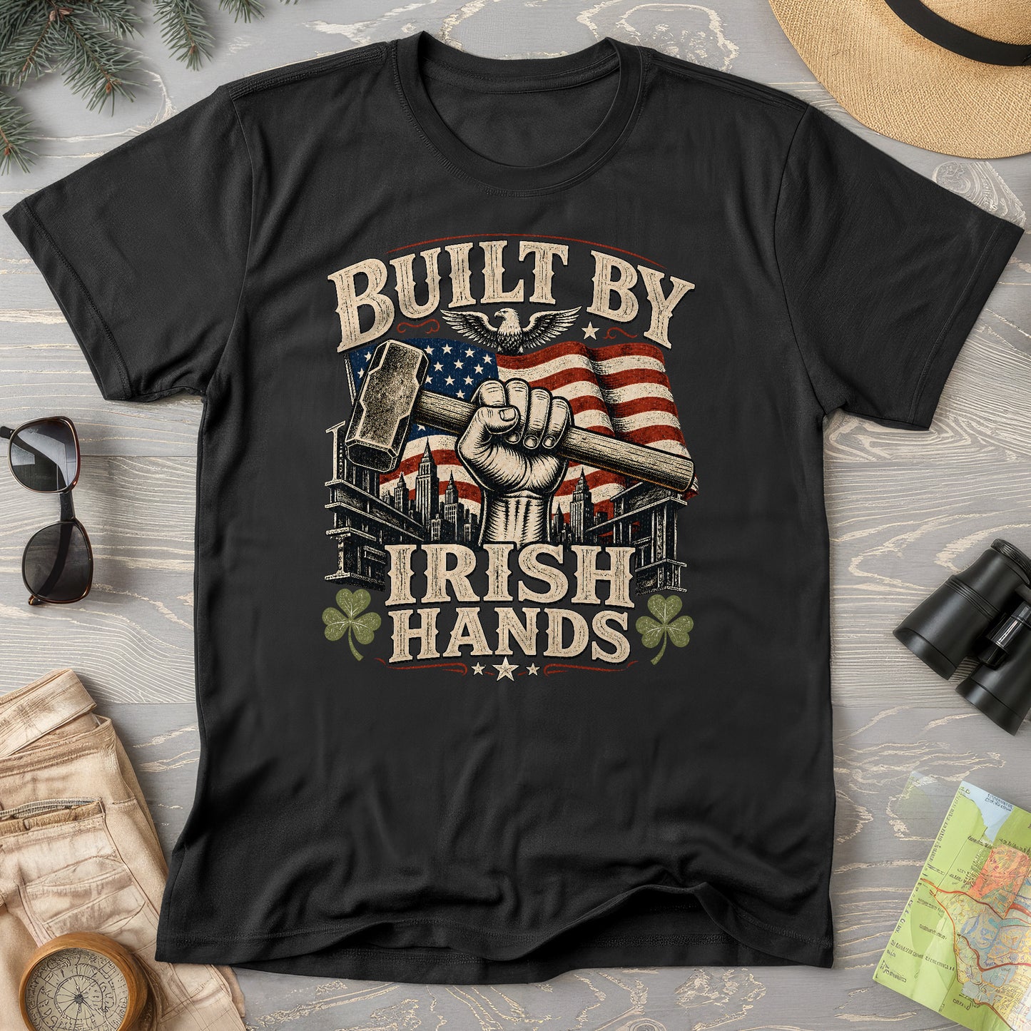Bulit By Irish Hands T-Shirt