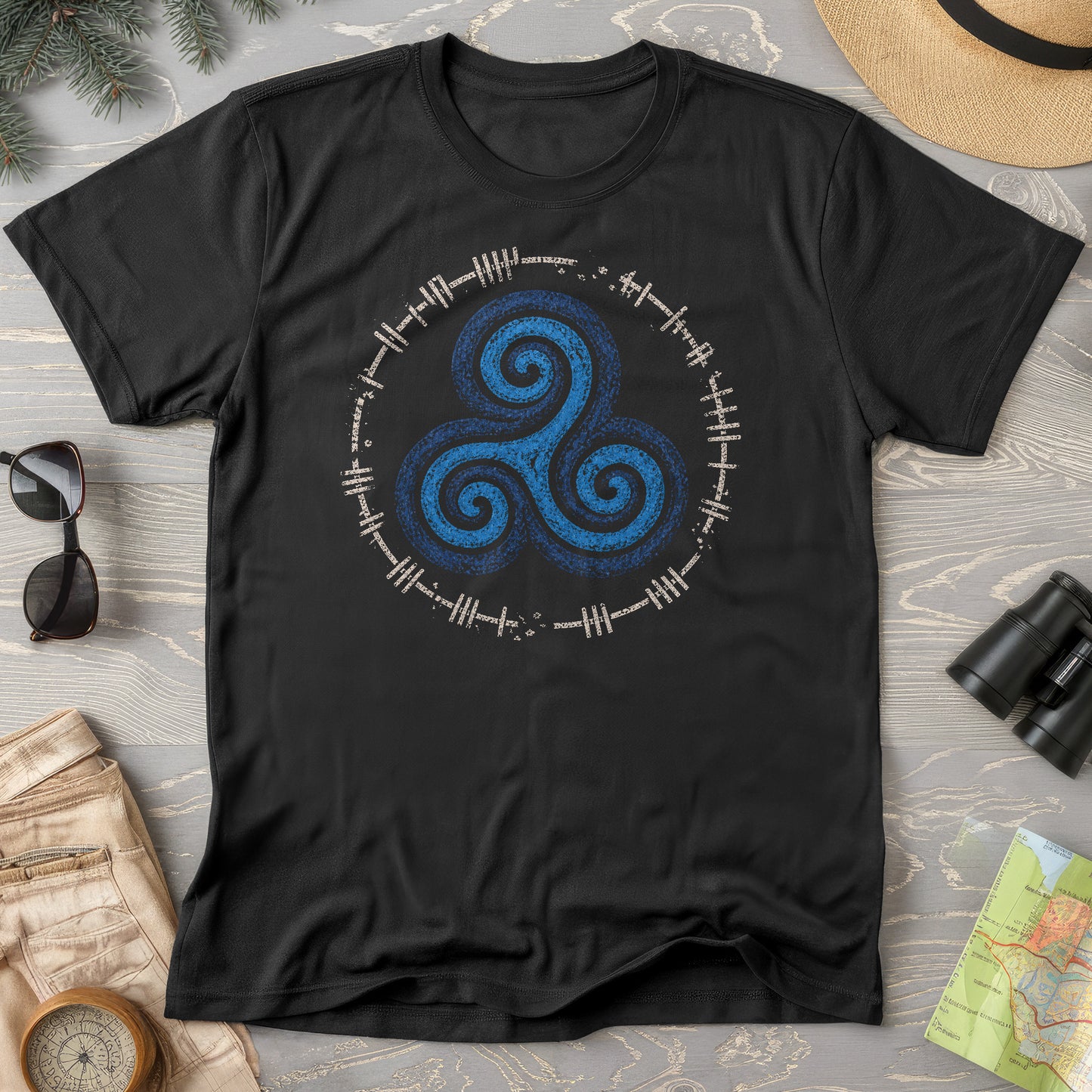 Triskele Ogham T-Shirt