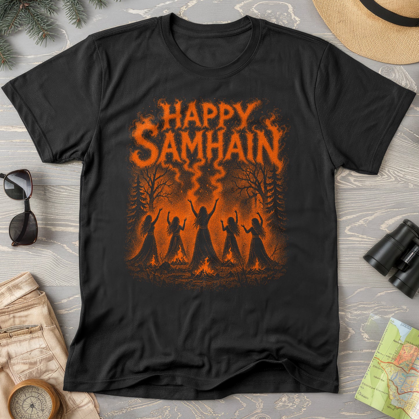 Happy Samhain Druid T-Shirt
