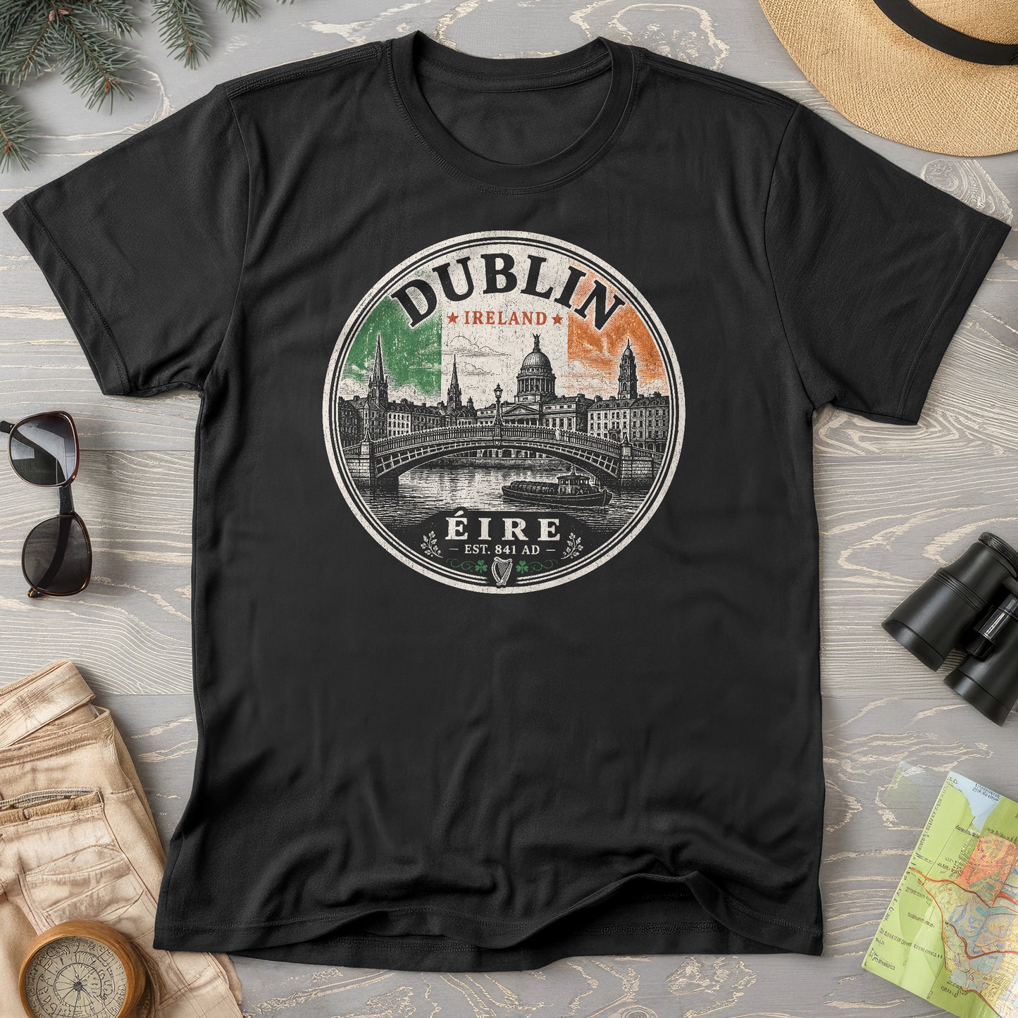 Dublin Badge T-Shirt