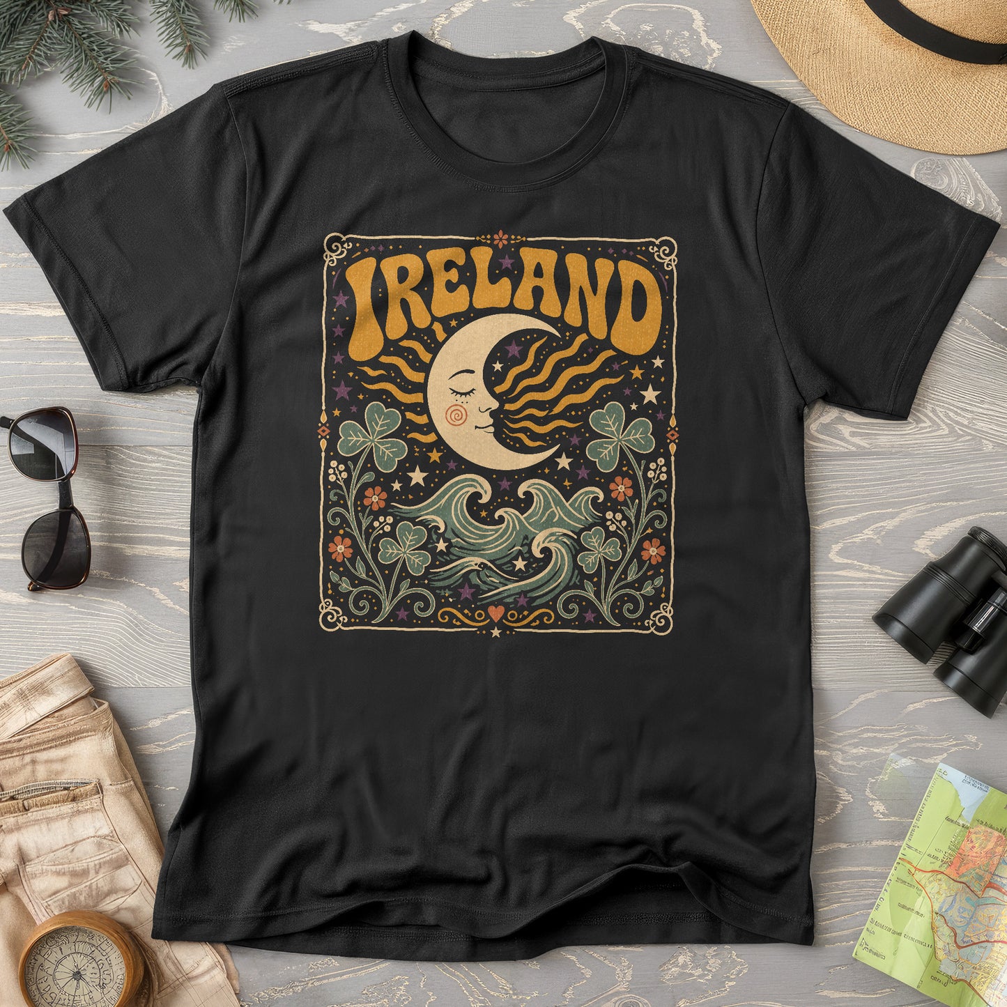 Ireland Bohemian Waves T-Shirt