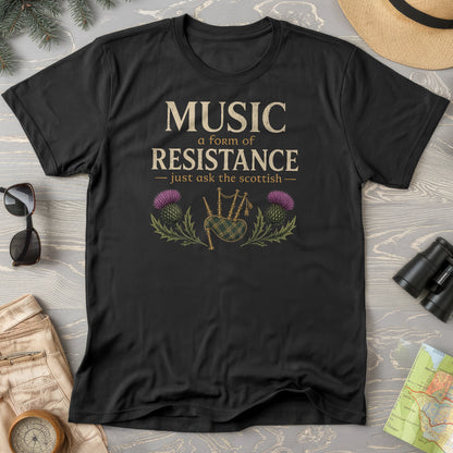 Music Resistance Scottish T-Shirt