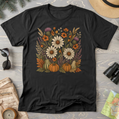 Pumpkin Florals T-Shirt
