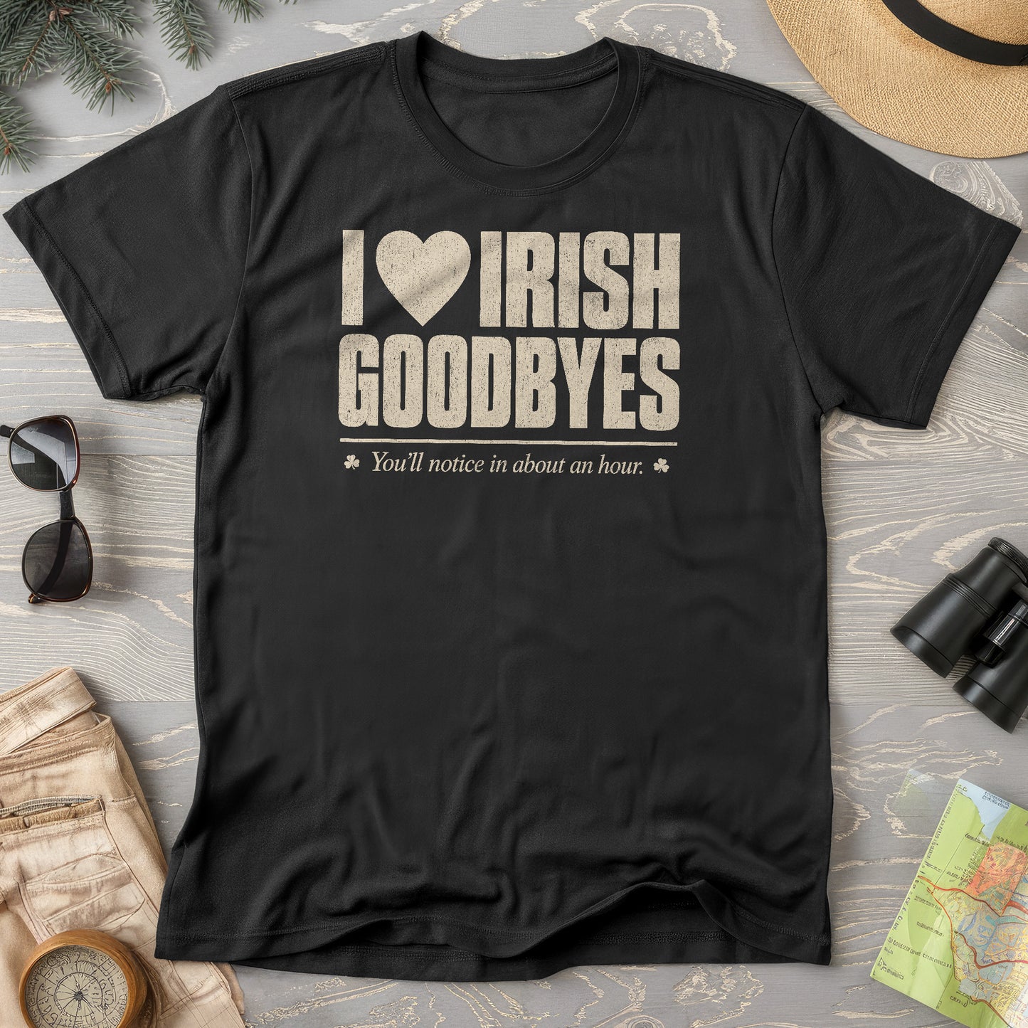 I Love Irish Goodbyes T-Shirt