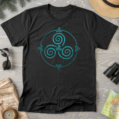 Celtic Triskele Spiral T-Shirt