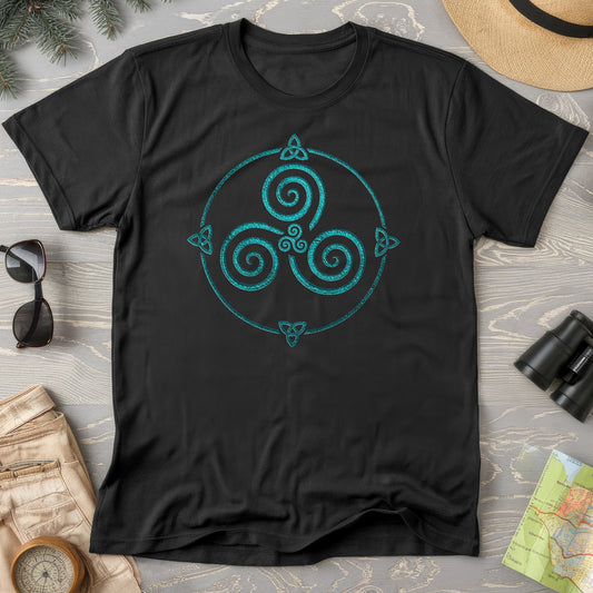 Celtic Triskele Spiral T-Shirt