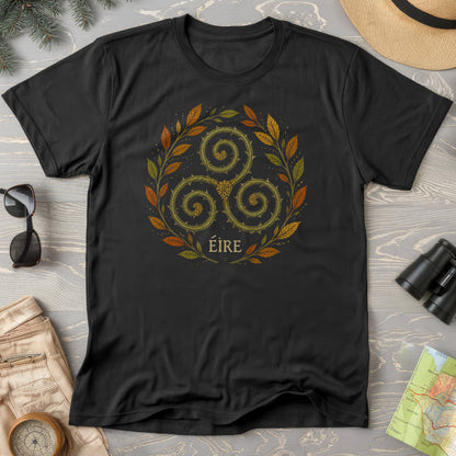 Éire Autumn Spiral T-Shirt