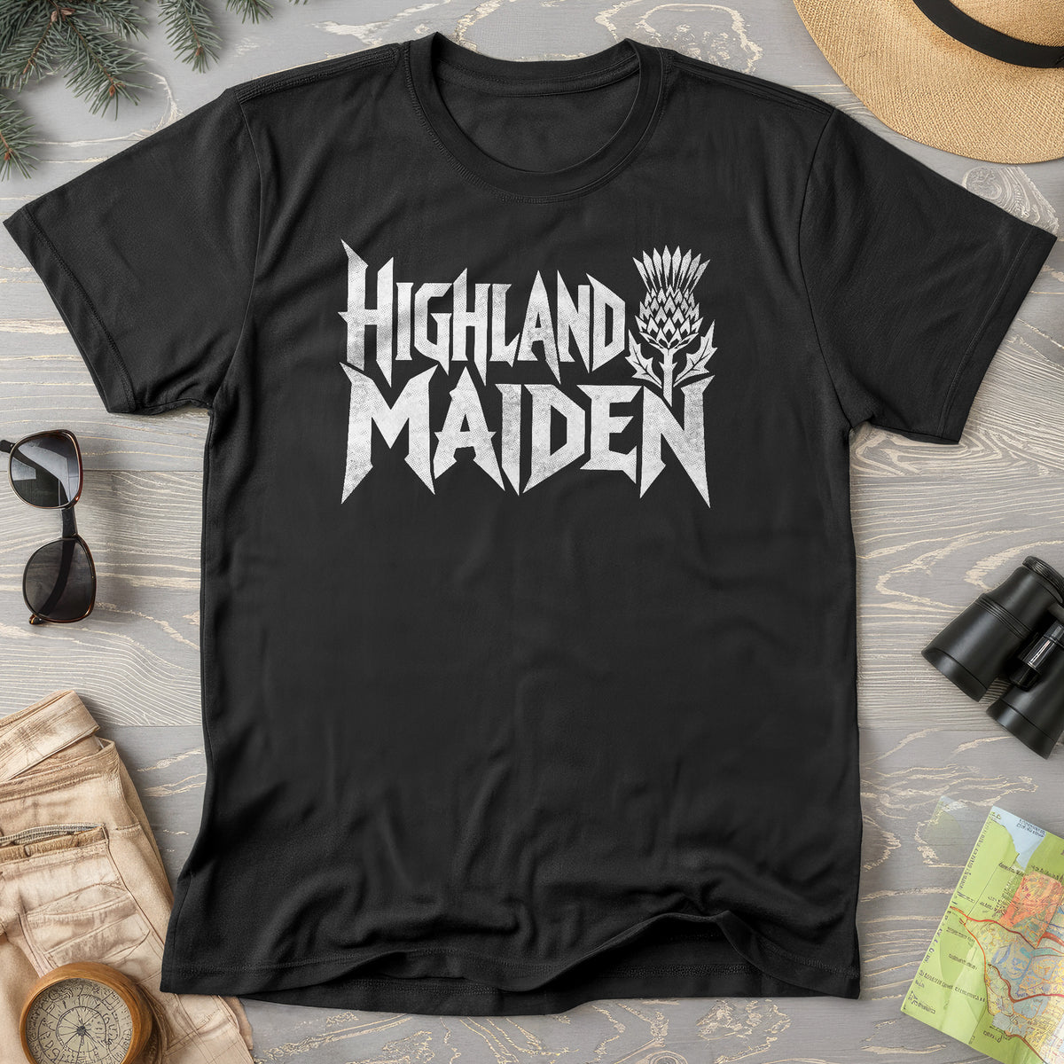 Highland Maiden Thistle T-Shirt