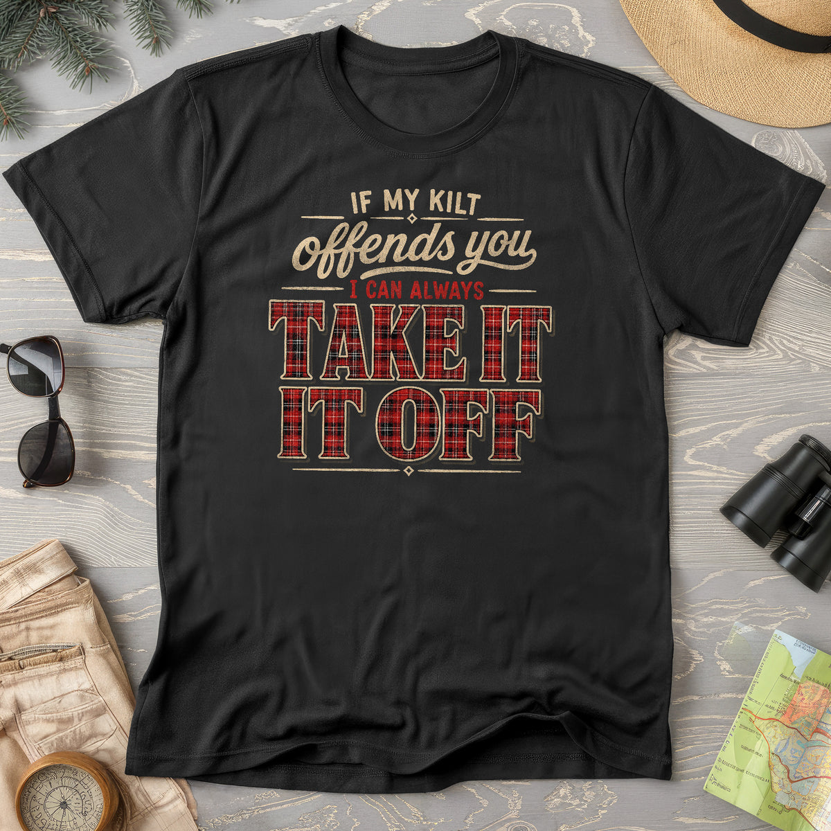 If My Kilt Offends T-Shirt