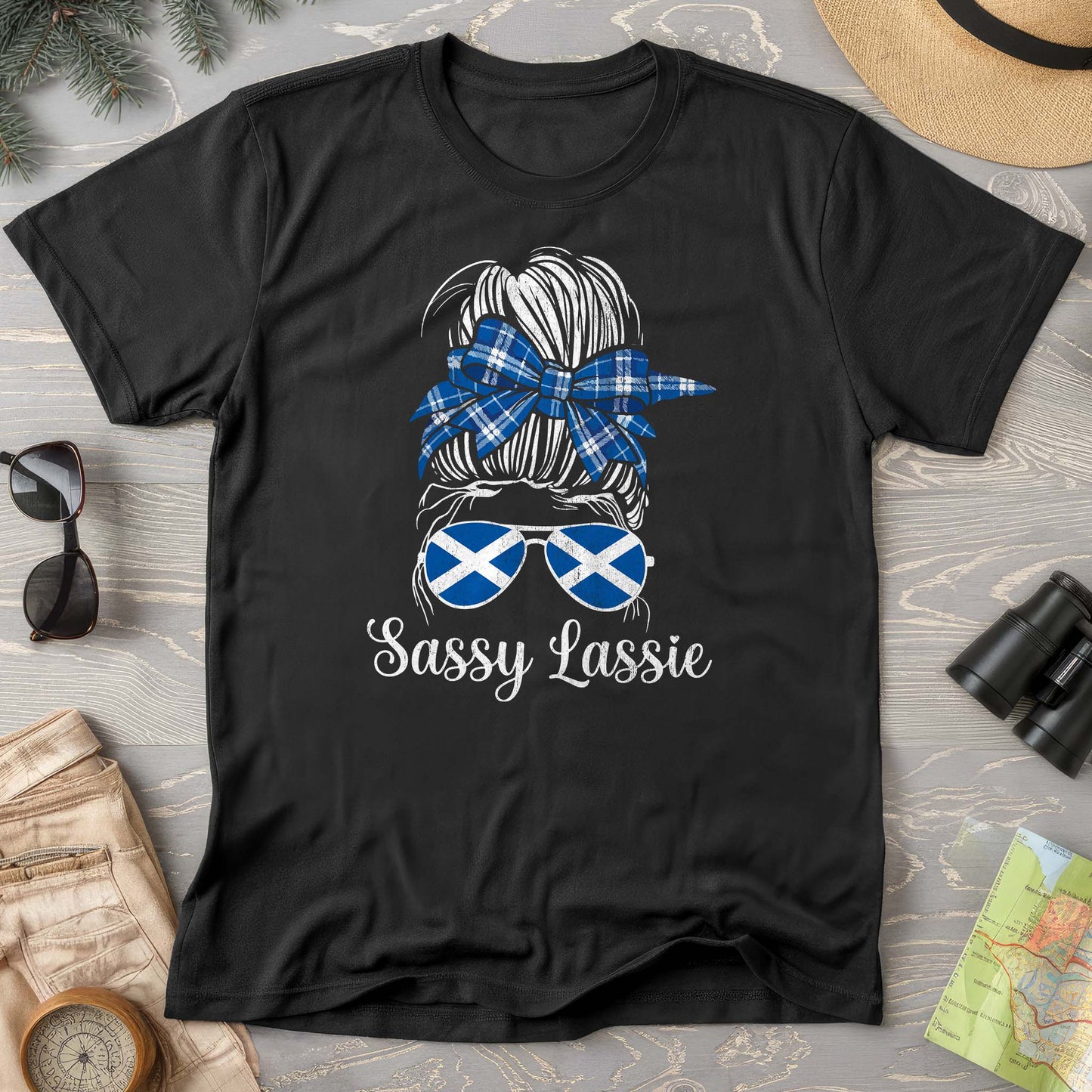 Scottish Sassy Lassy T-shirt