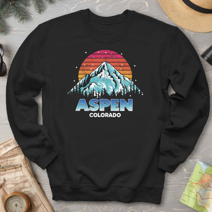 Aspen "80's Vintage Sunset" Sweatshirt