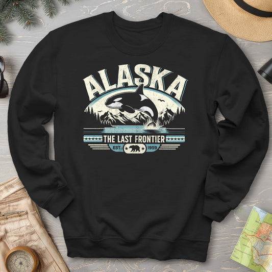 Alaska The Last Frontier "Orca" Sweatshirt