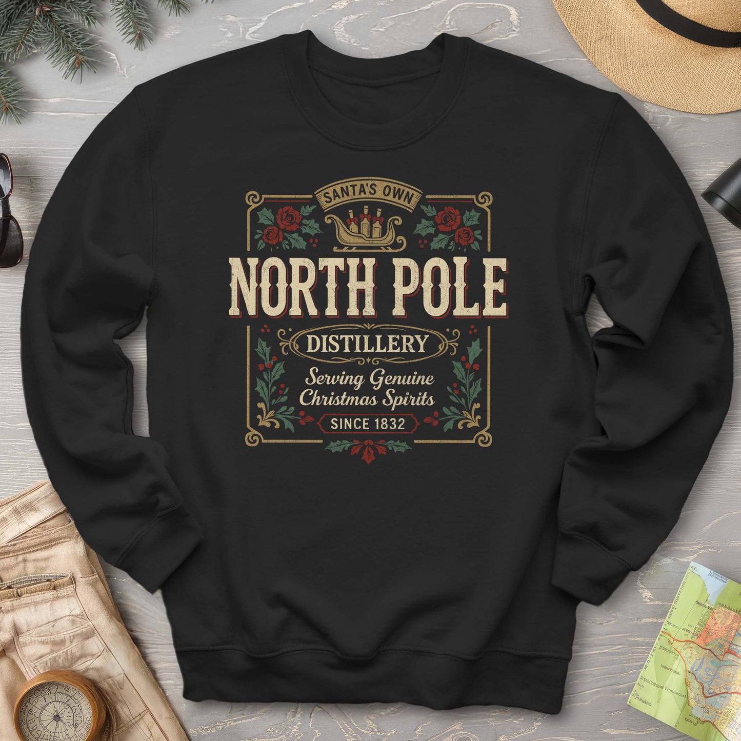 North Pole Distillery Sweatshirt
