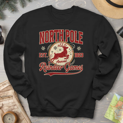 North Pole Annual Reindeer Games Sweatshirt