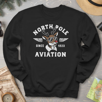 North Pole Aviation Sweatshirt