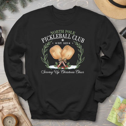 North Pole Pickleball Club Sweatshirt