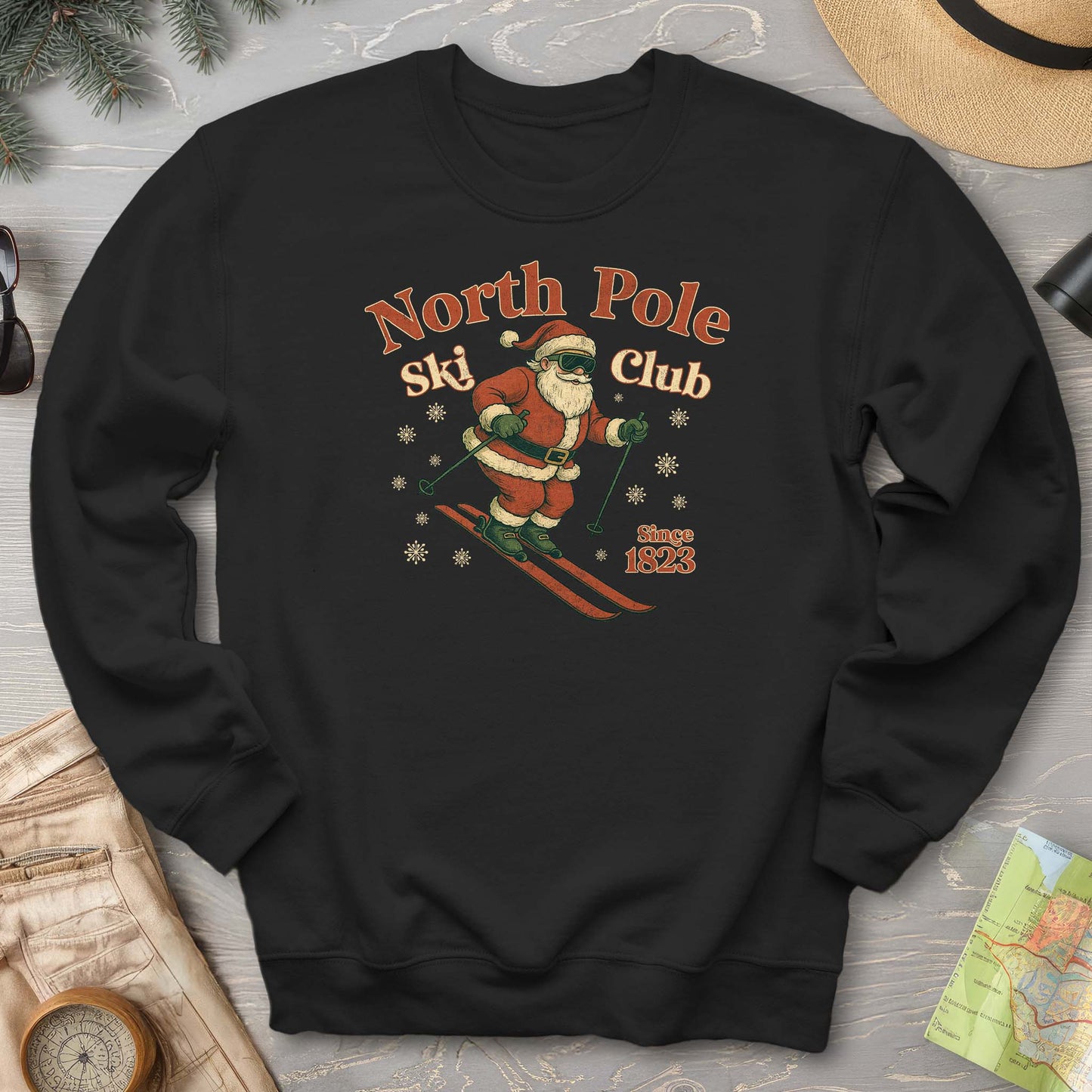 North Pole Ski Club Sweatshirt