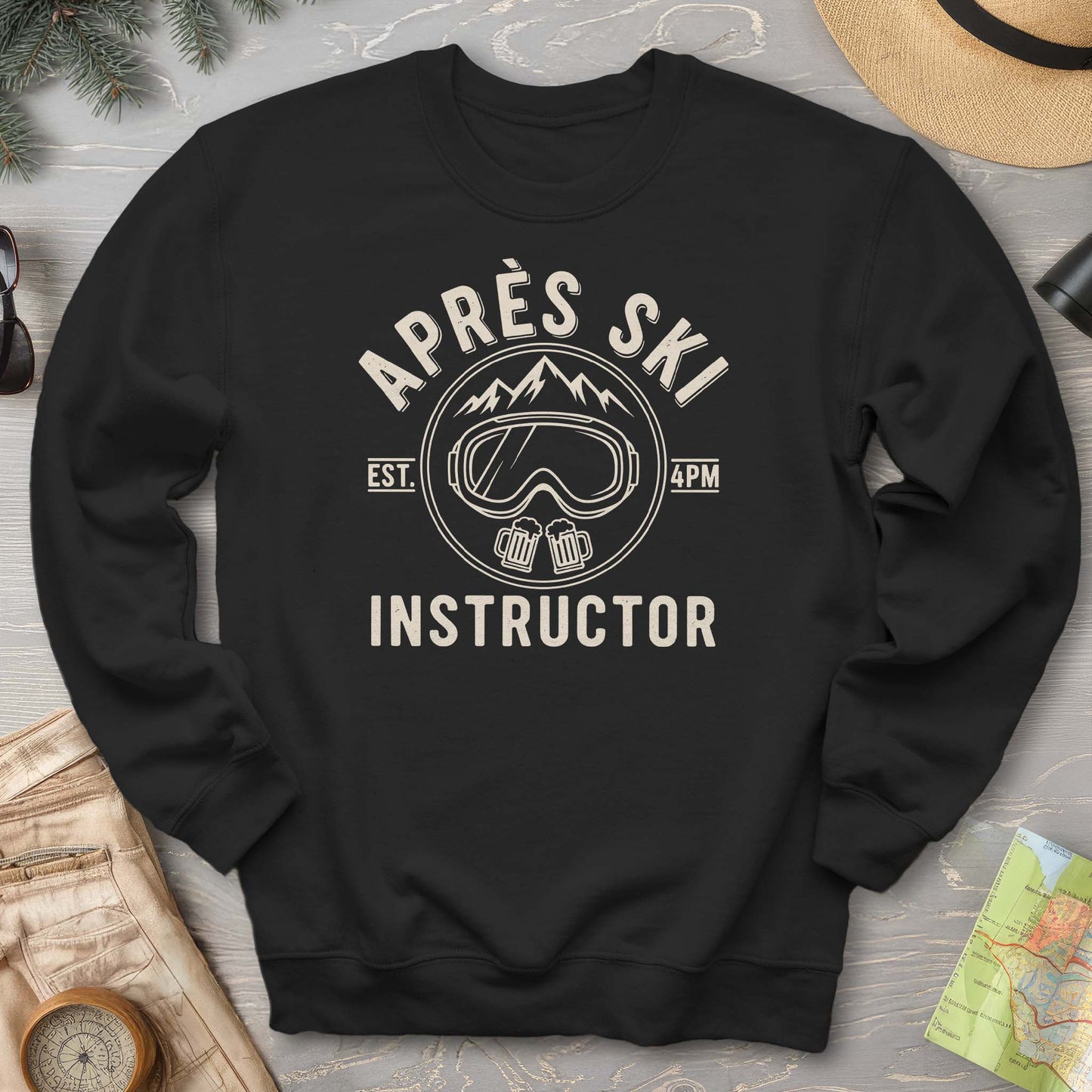 Après Ski Instructor "Goggles" Sweatshirt