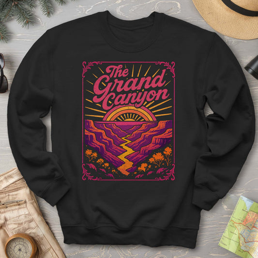Grand Canyon Retro Neon Sweatshirt