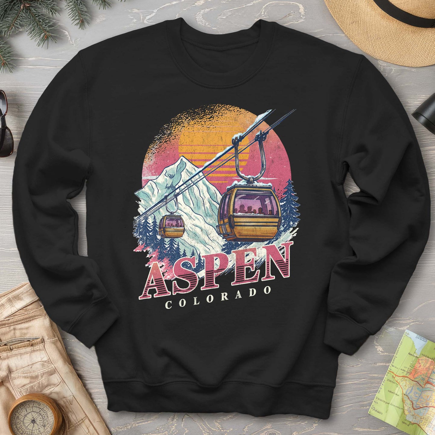 Aspen Retro Blast Sweatshirt