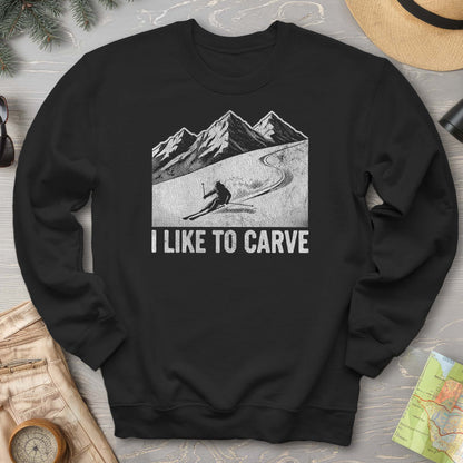 I Like To Carve Sweatshirt