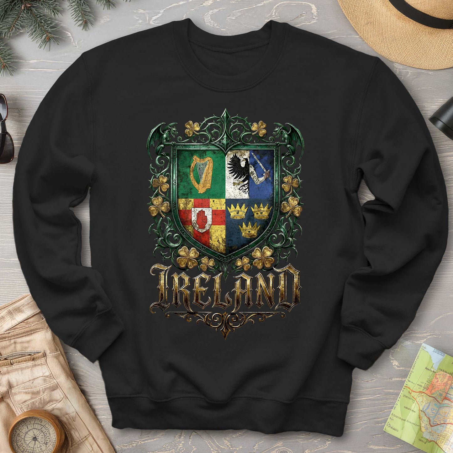 Irish Gothic Arms Sweatshirt
