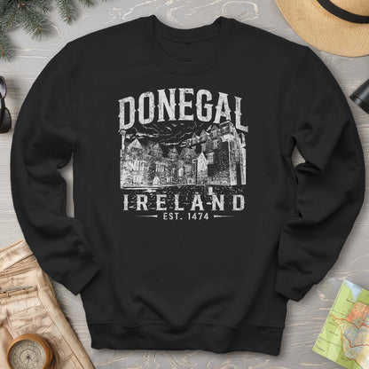 Donegal Ireland Vintage Print Sweatshirt