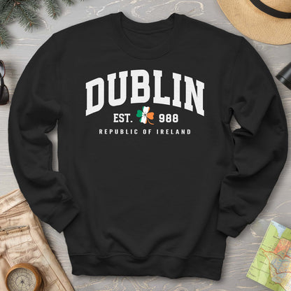 Dublin Varsity Flag Sweatshirt