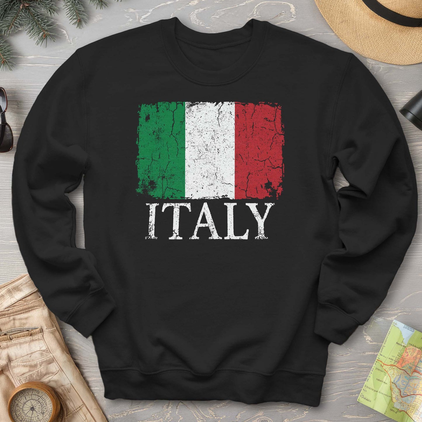 Italy Flag Sweatshirt