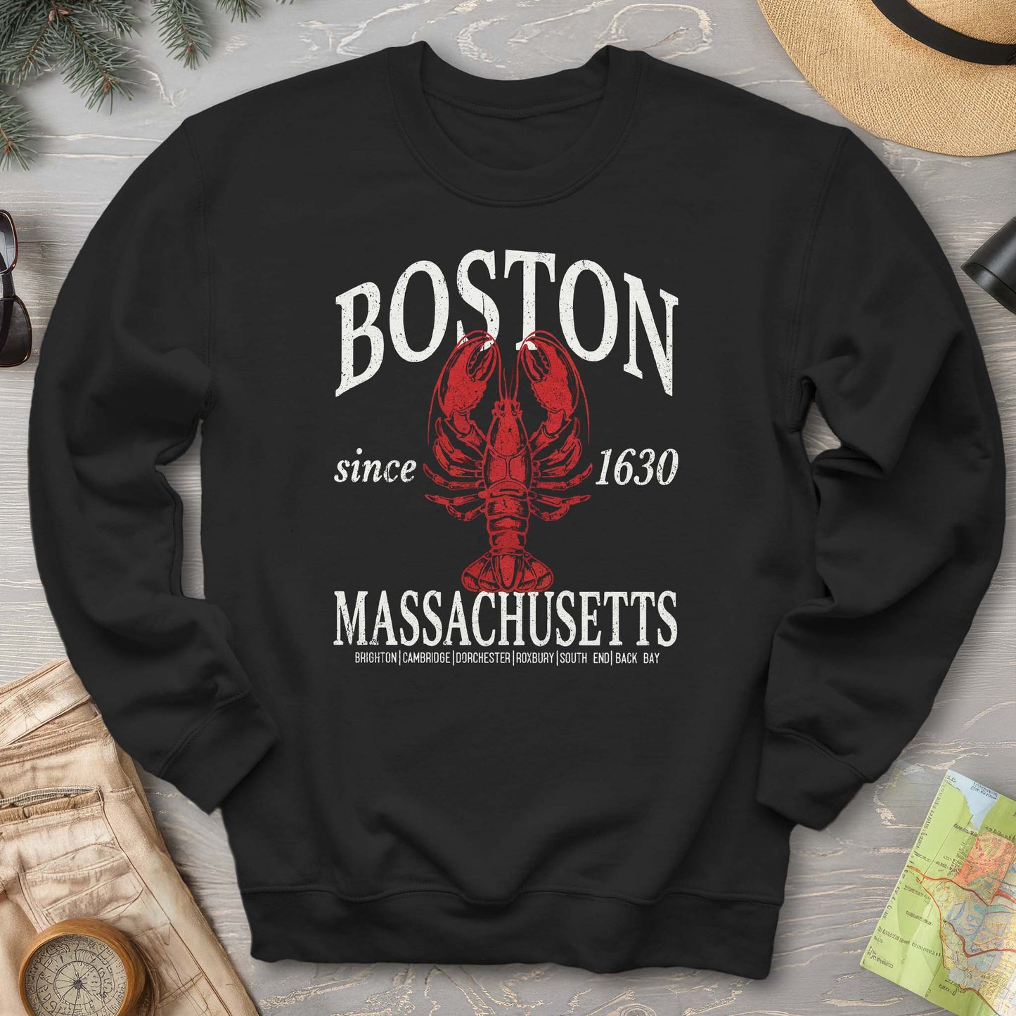 Boston Classic Lobster Sweatshirt