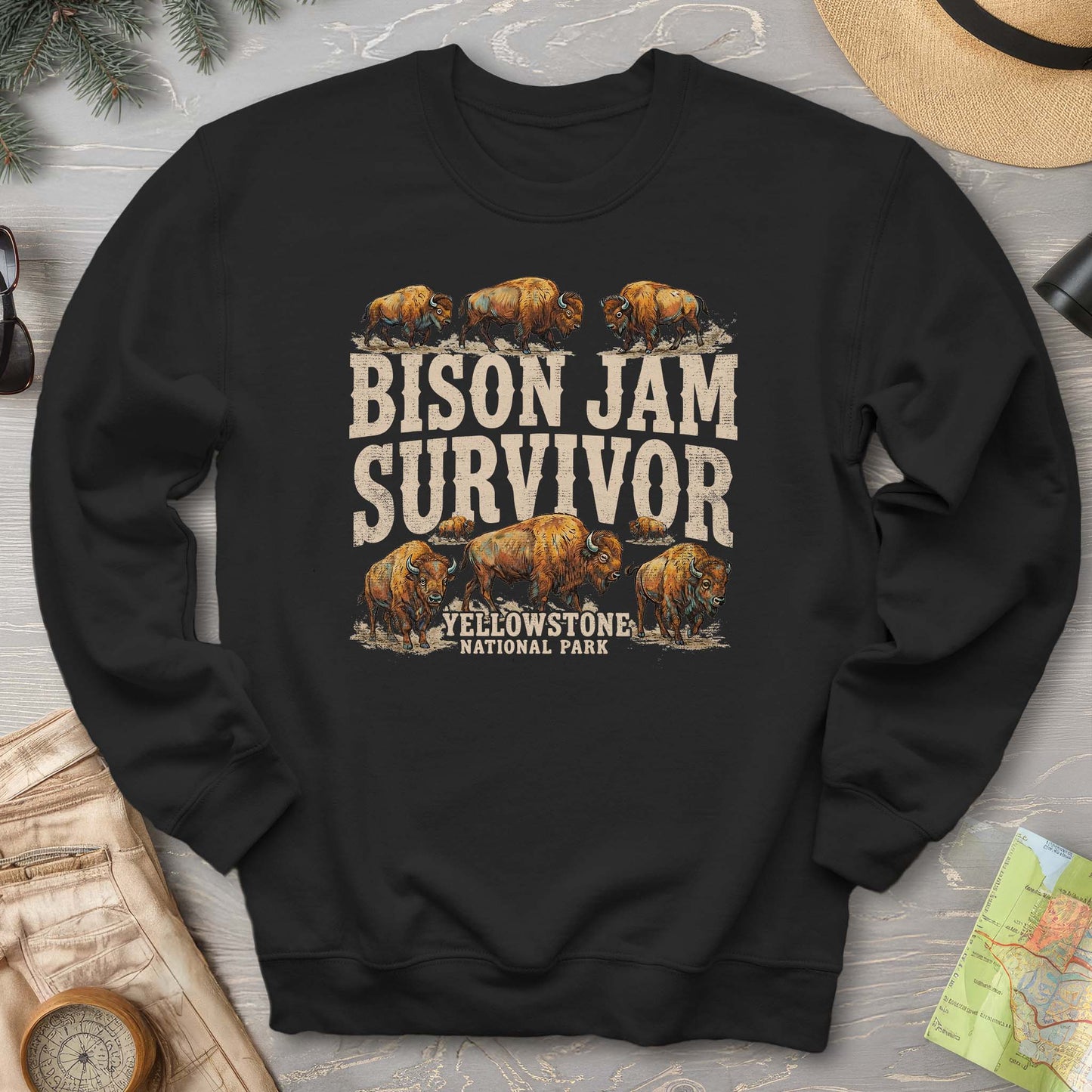 Bison Jam Survivor Sweatshirt