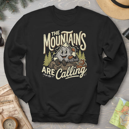 Mountains Calling Retro Sweatshirt