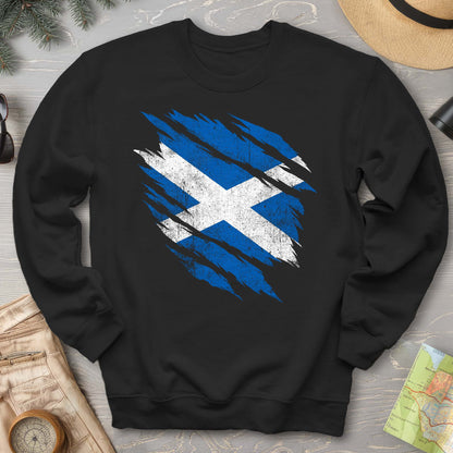 Scotland Weathered Flag Sweatshirt