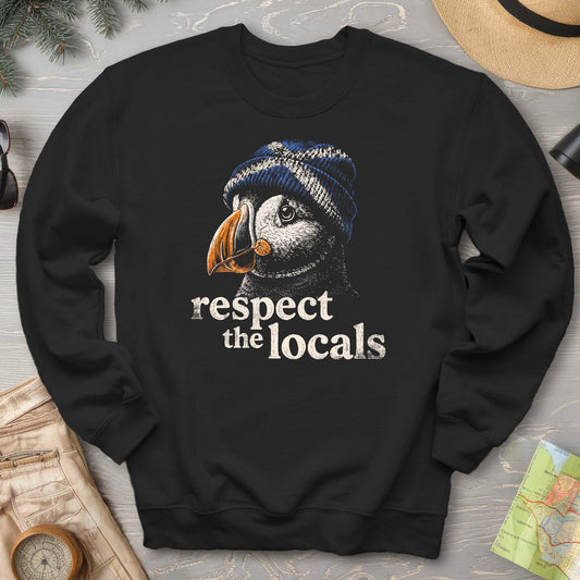 Puffin Scotland Beanie Sweatshirt