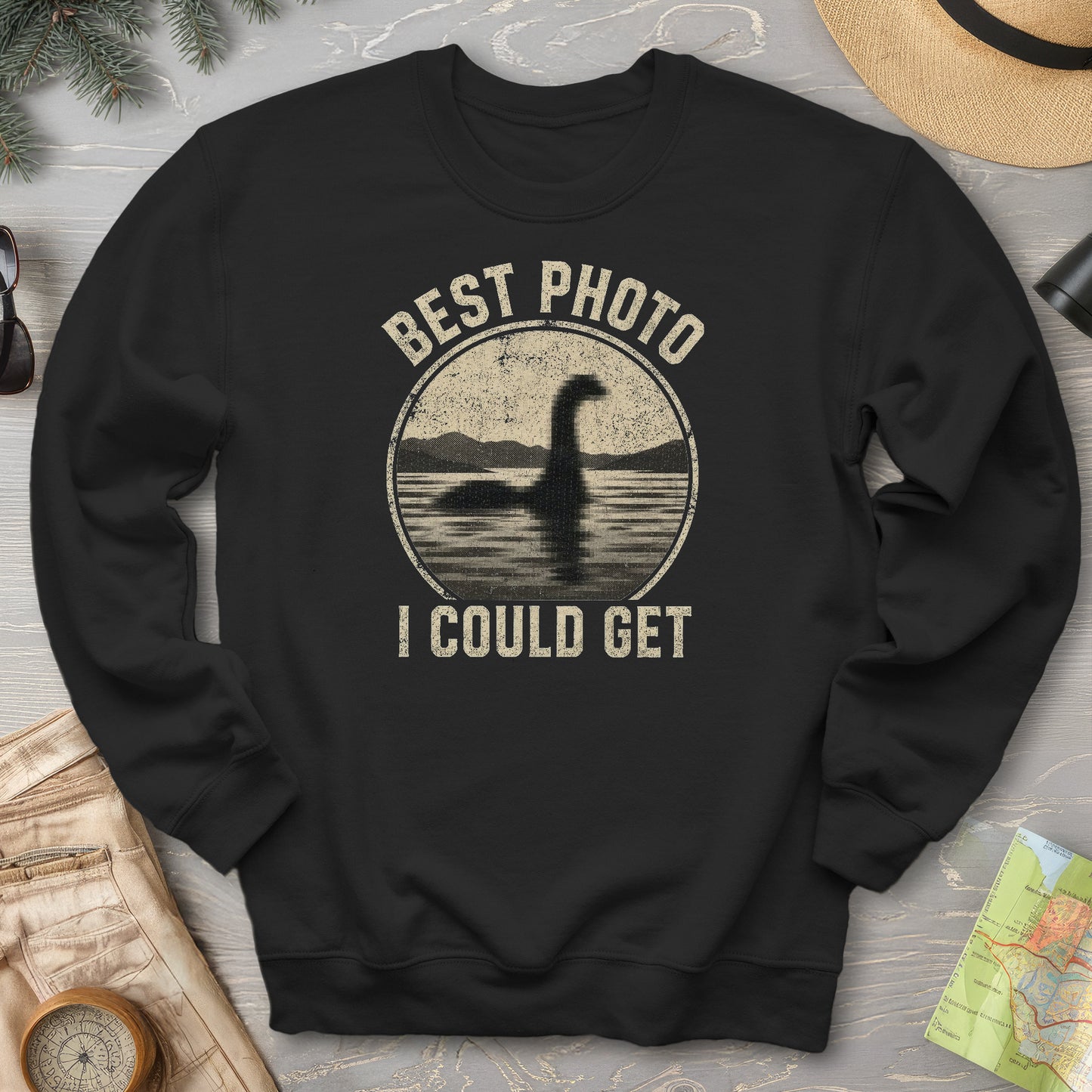 Loch Ness Photo Sweatshirt