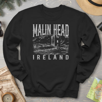 Malin Head Ireland Sketch Sweatshirt