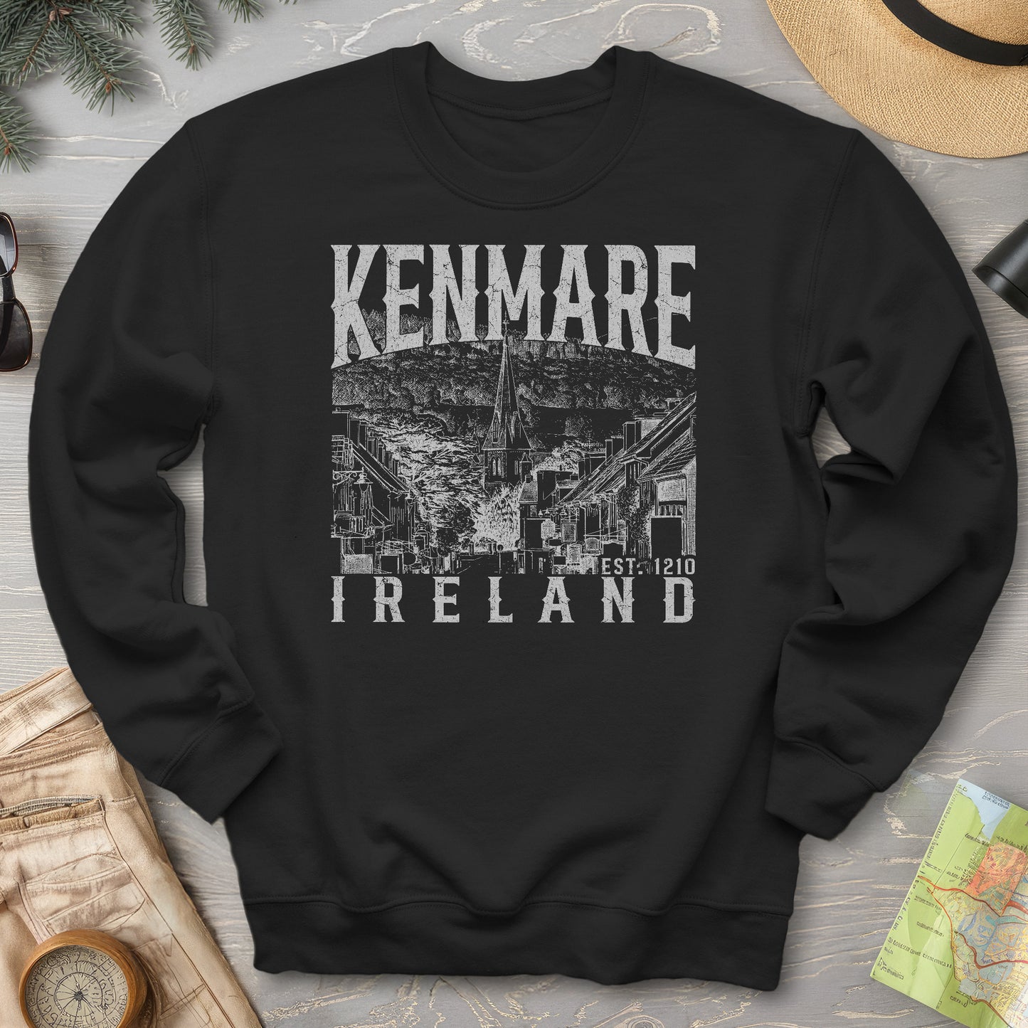 Kenmare Ireland Sketch Sweatshirt