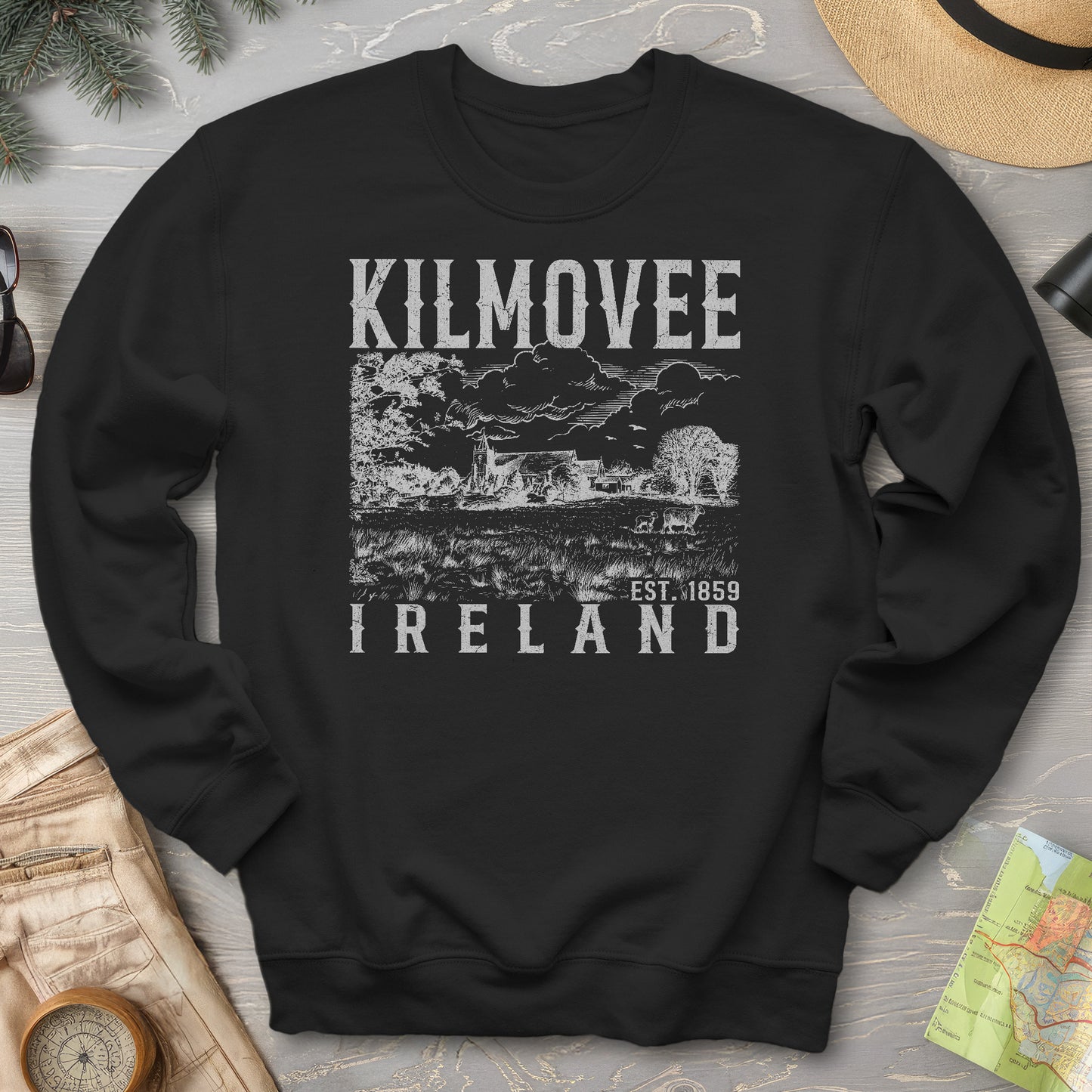 Kilmovee Ireland Sketch Sweatshirt