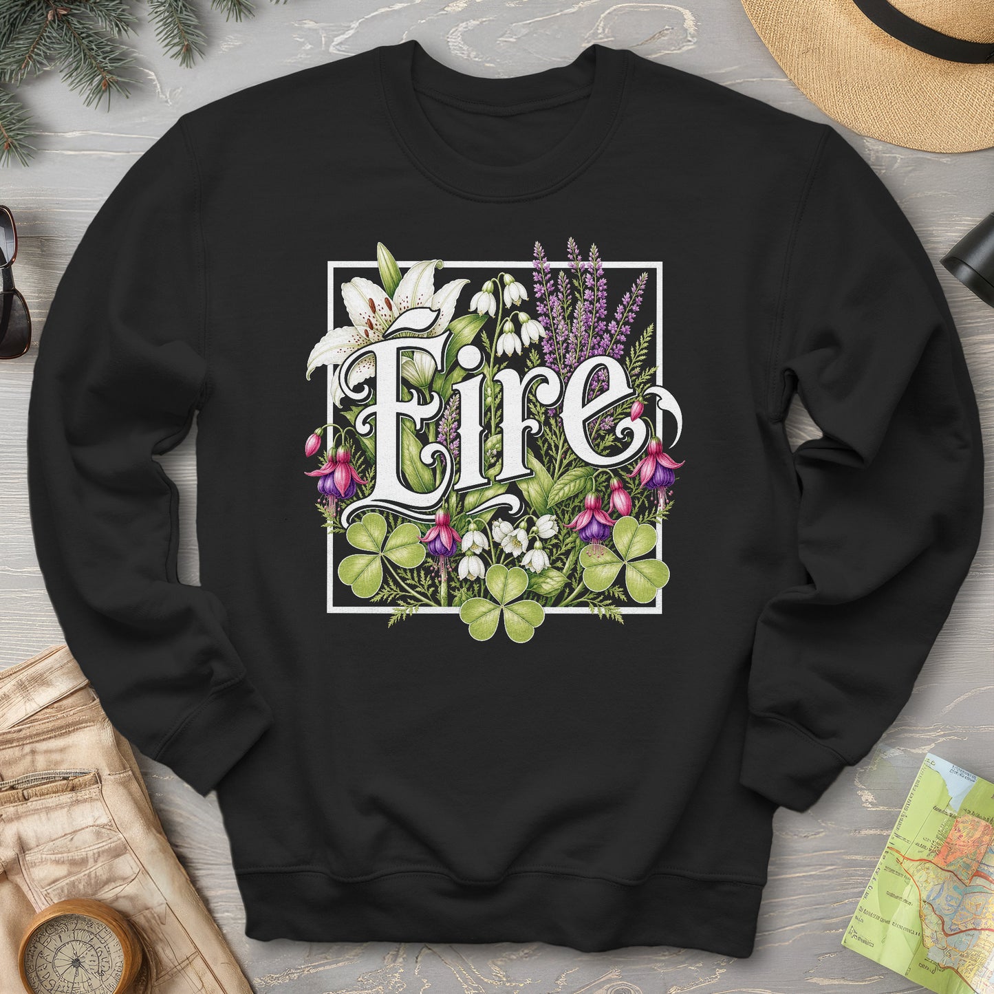 Eire Floral Sweatshirt