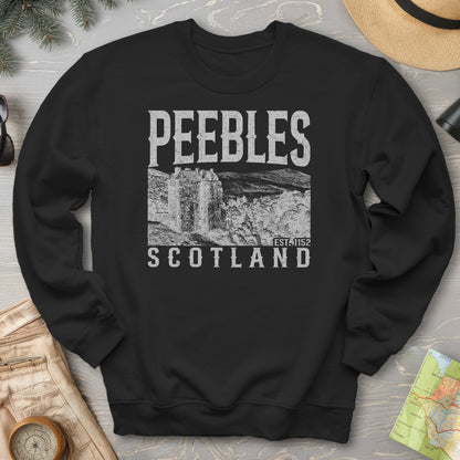 Peebles Scotland Sketch Sweatshirt