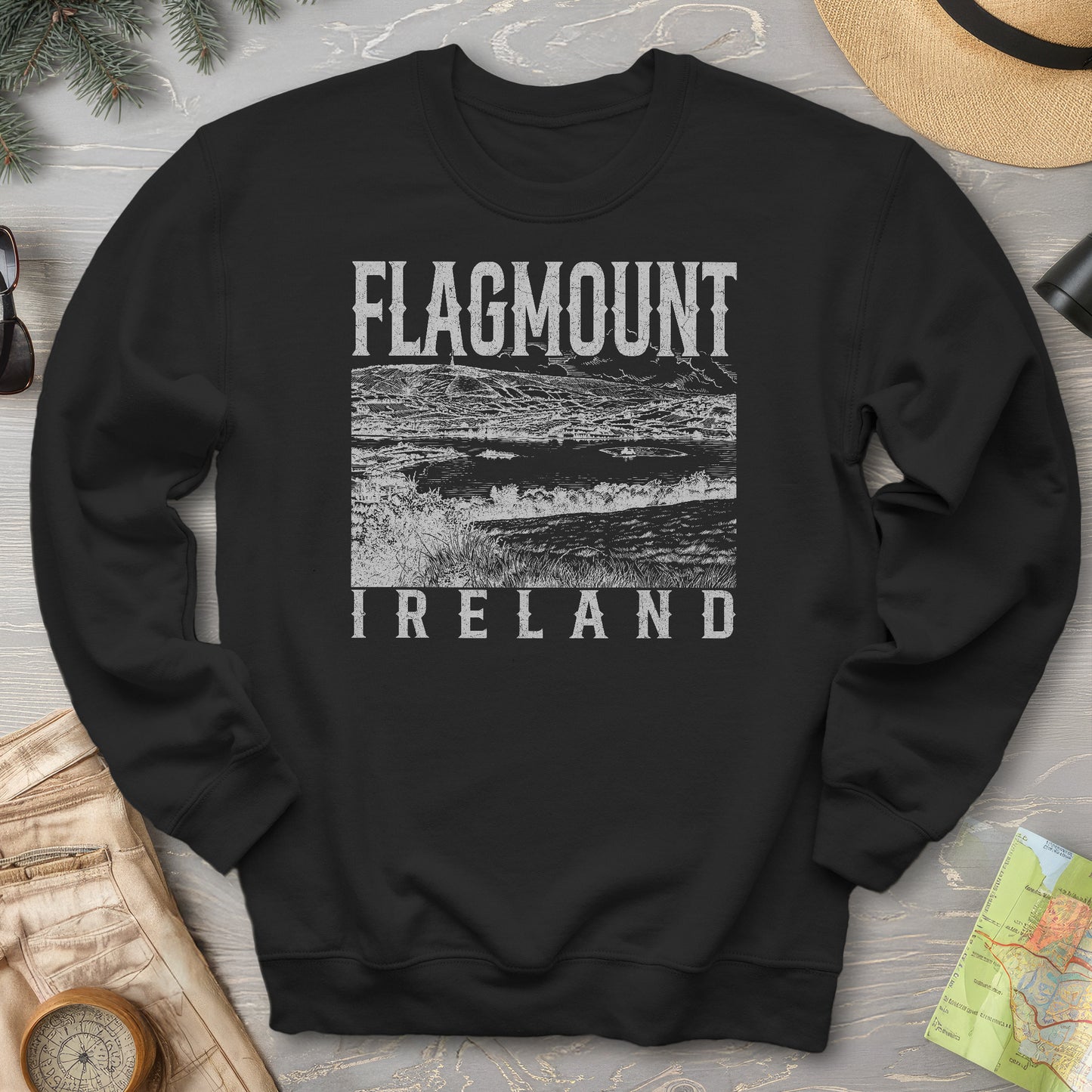 Flagmount Ireland Sketch Sweatshirt