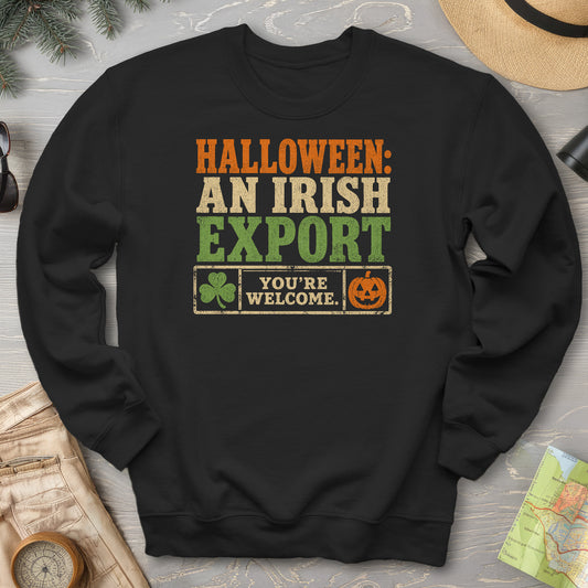 Irish Export Halloween Sweatshirt