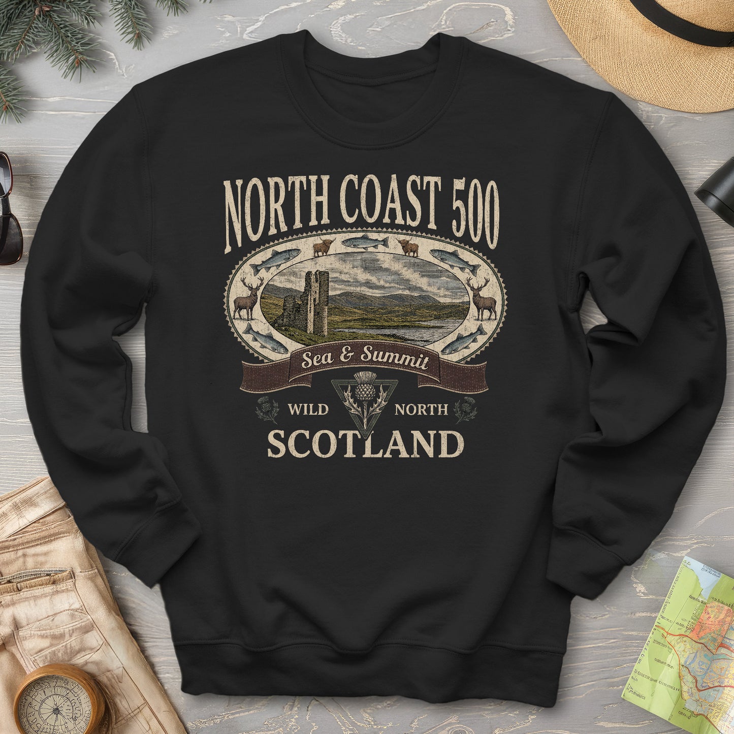 North Coast 500 Heritage Sweatshirt