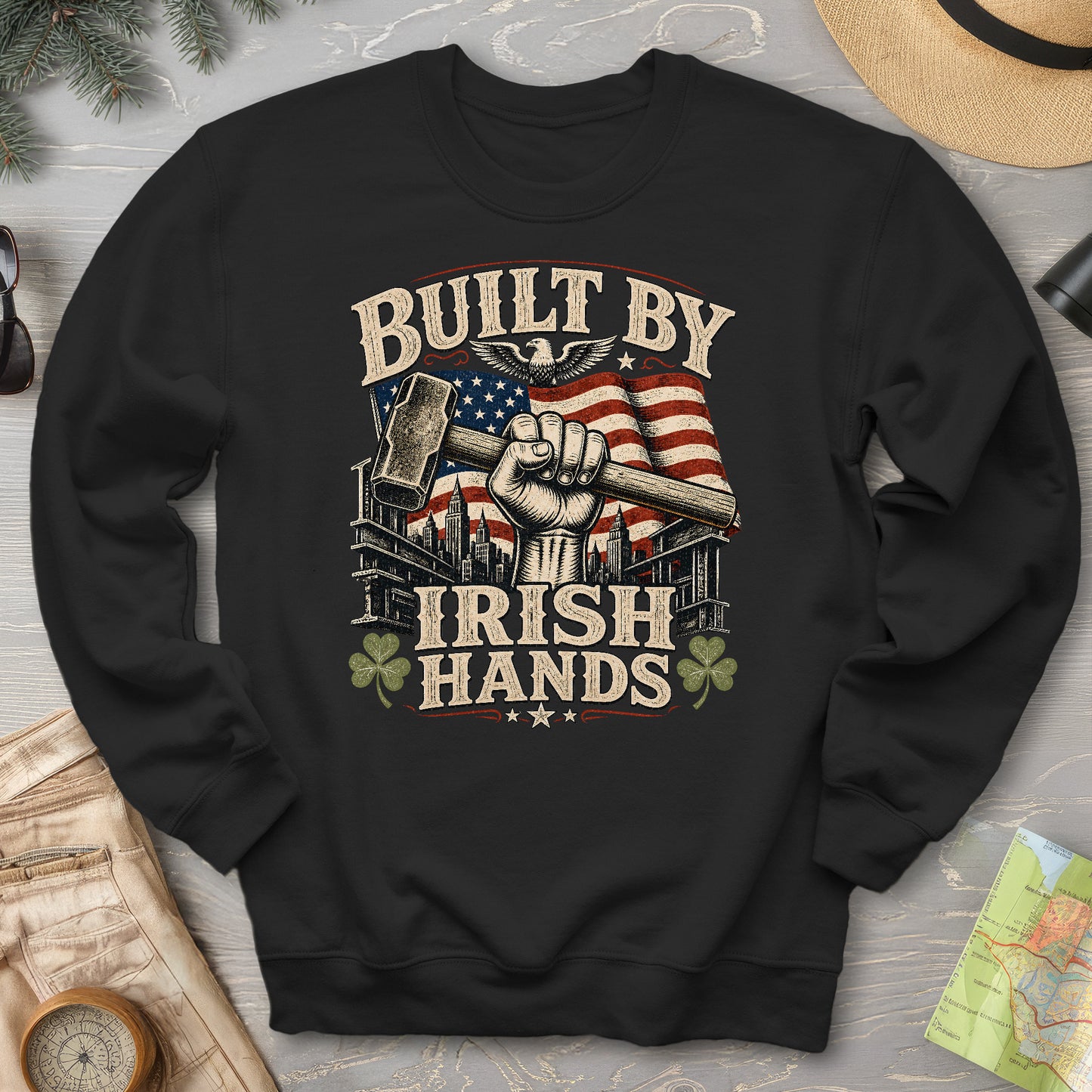 Bulit By Irish Hands Sweatshirt