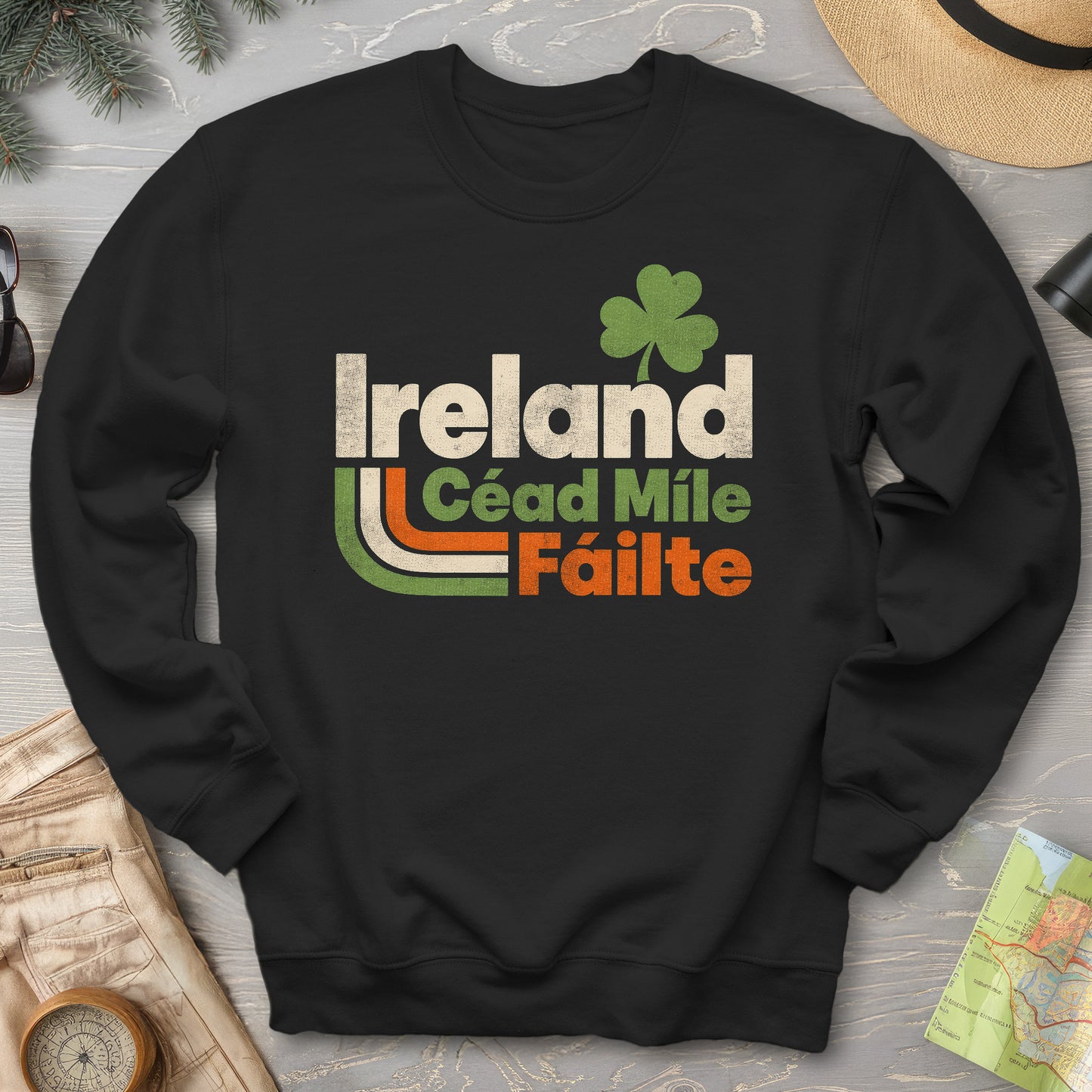 Ireland 70's Throwback Sweatshirt