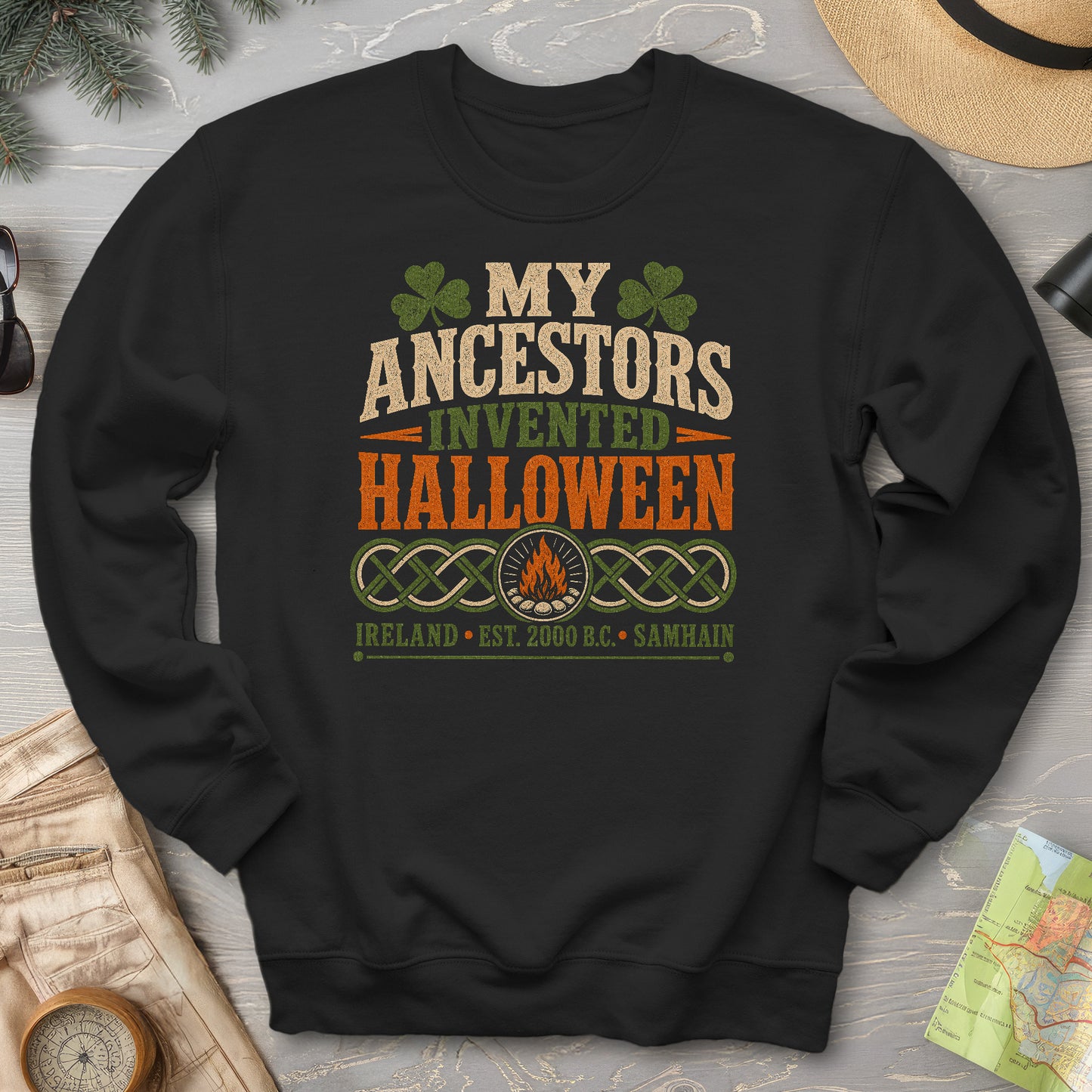 Irish Ancestors Halloween Sweatshirt