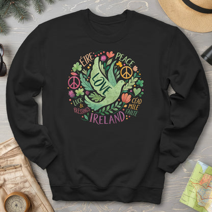Ireland Peace Dove Sweatshirt