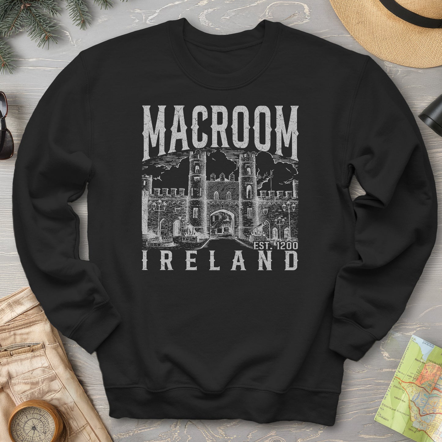 Macroom Ireland Sketch Sweatshirt