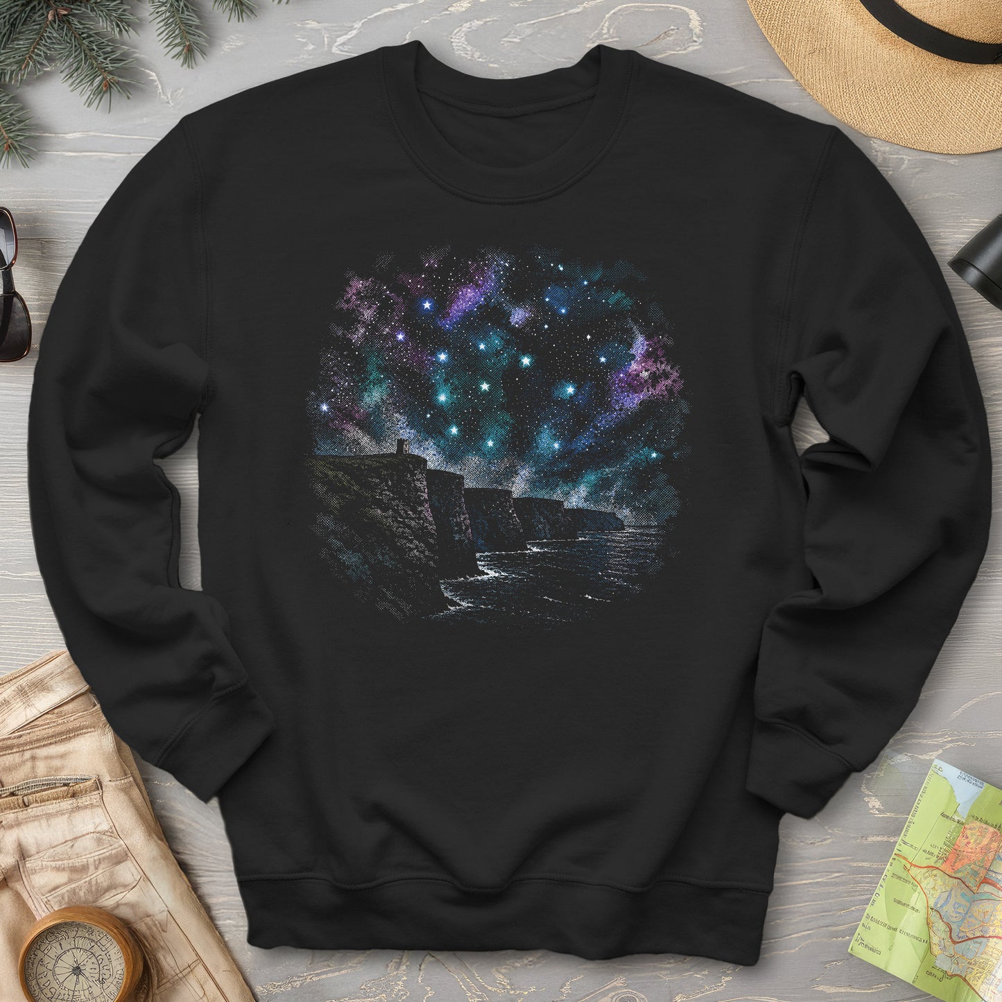 Cliffs of Moher Stars Sweatshirt